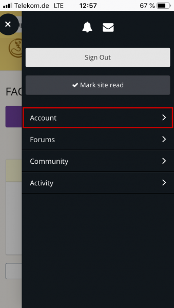 Mobile Password Change 2