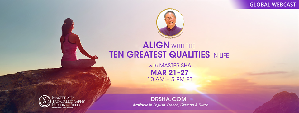 Day 6 - Ten Da Retreat with Master Sha 21.-27.03.2021