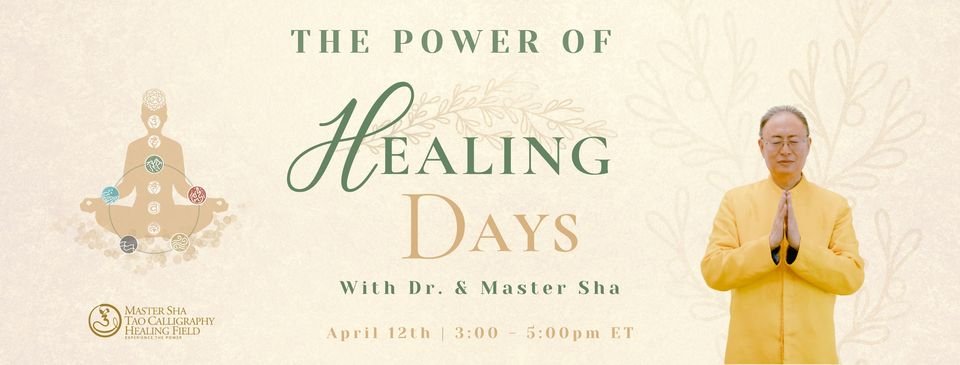 Healing Days with Master Sha - bestaetigt